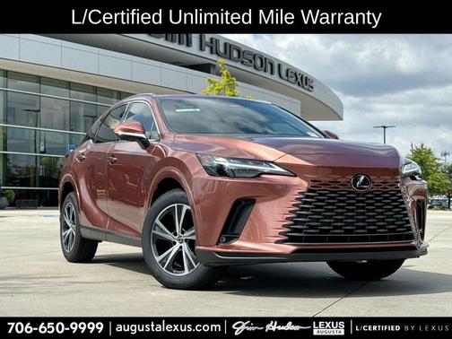 Copper Crest 2025 Lexus RX 350 Premium