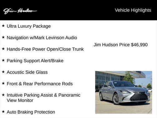 2022 Lexus ES 350 Ultra Luxury