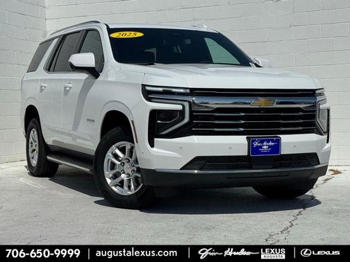 Summit White 2025 Chevrolet Tahoe LT