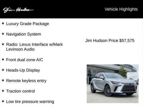 2023 Lexus RX 350 Luxury