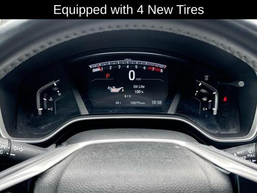 Gray 2017 Honda CR-V Touring