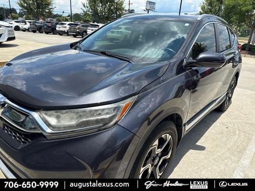 Gray 2017 Honda CR-V Touring