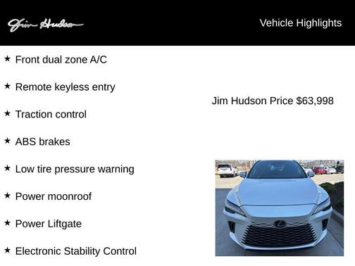 2025 Lexus RX 350 Luxury