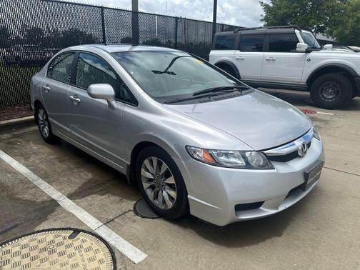 Alabaster Silver Metallic 2009 Honda Civic EX-L