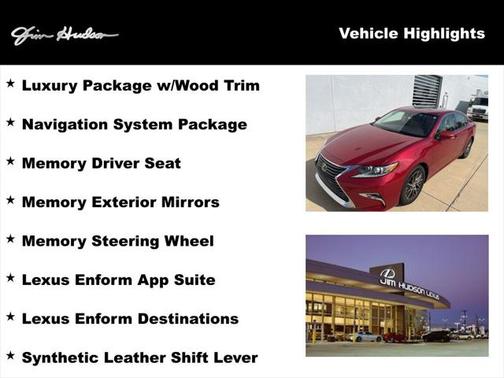 2016 Lexus ES 350 Base