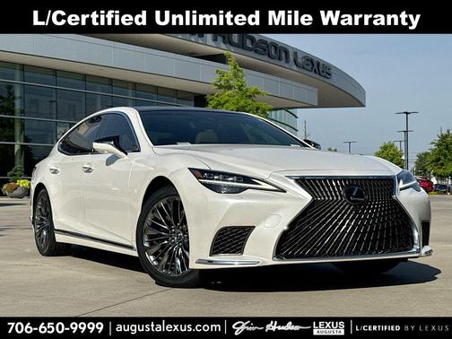 Eminent White Pearl 2023 Lexus LS 500 Base