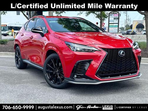 Redline 2024 Lexus NX 350 F SPORT Handling