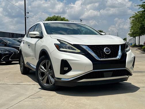 Pearl White 2019 Nissan Murano Platinum