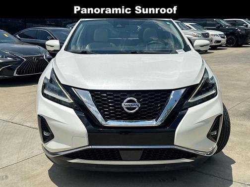 Pearl White 2019 Nissan Murano Platinum