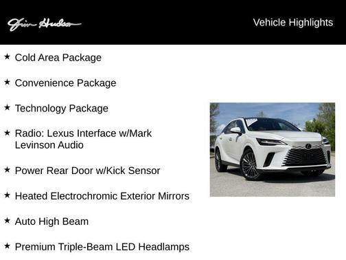 Eminent White Pearl 2024 Lexus RX 450h+ Base