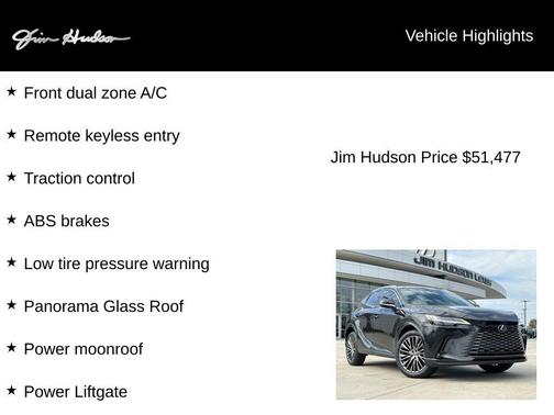 2023 Lexus RX 350 Luxury