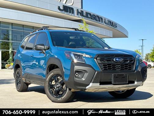 Geyser Blue 2024 Subaru Forester Wilderness