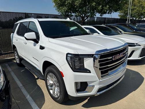 Summit White 2023 GMC Yukon SLT