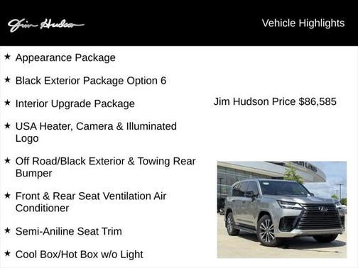2022 Lexus LX 600 Premium