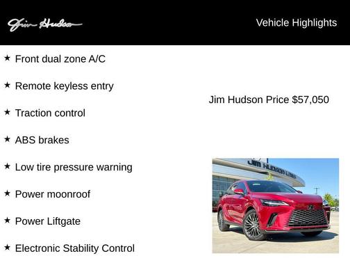 2023 Lexus RX 350 Luxury