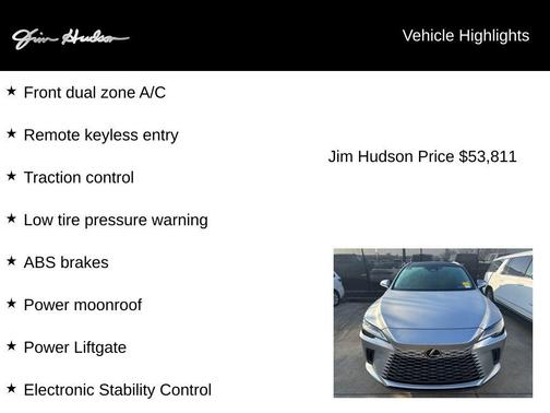 2024 Lexus RX 350 Luxury