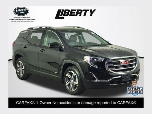 Ebony Twilight Metallic 2019 GMC Terrain SLT