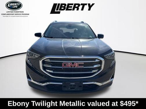 Ebony Twilight Metallic 2019 GMC Terrain SLT