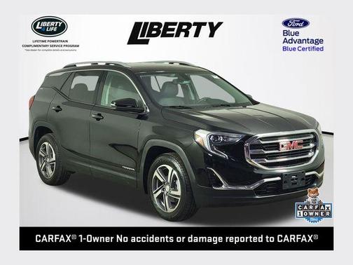 Ebony Twilight Metallic 2019 GMC Terrain SLT