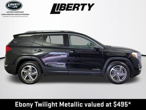 Ebony Twilight Metallic 2019 GMC Terrain SLT