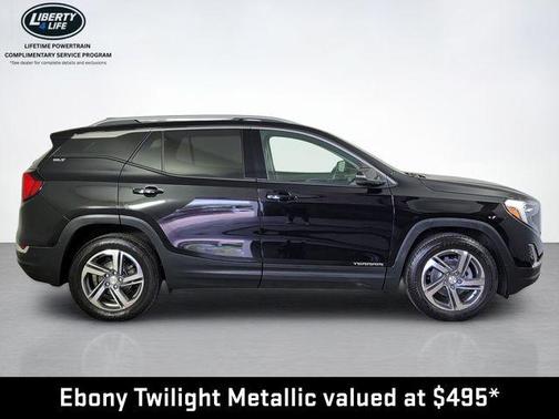 Ebony Twilight Metallic 2019 GMC Terrain SLT