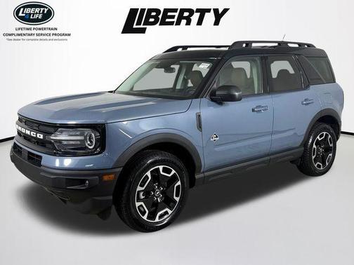 Azure Gray Metallic 2024 Ford Bronco Sport Outer Banks