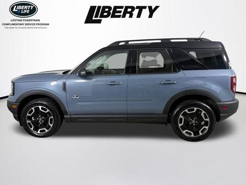 Azure Gray Metallic 2024 Ford Bronco Sport Outer Banks