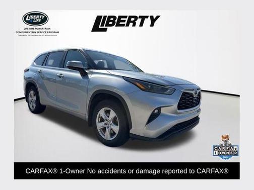 Celestial Silver Metallic 2023 Toyota Highlander LE