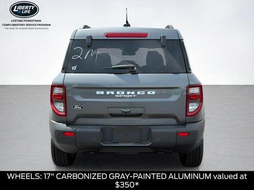 Gray Metallic 2026 Ford Bronco Sport Big Bend