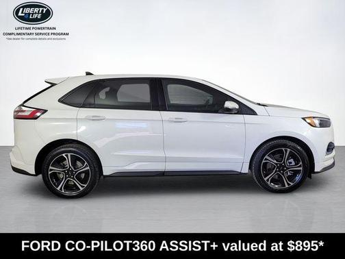 Star White 2021 Ford Edge ST