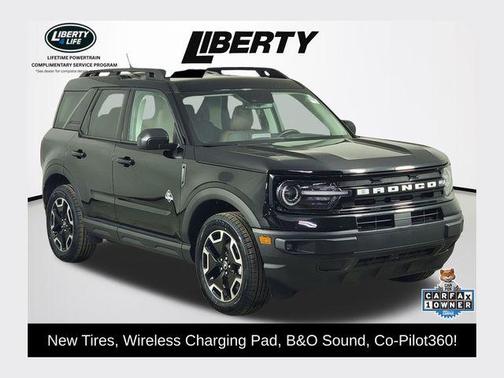 Shadow Black 2023 Ford Bronco Sport Outer Banks