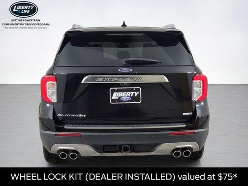 Agate Black Metallic 2020 Ford Explorer Platinum