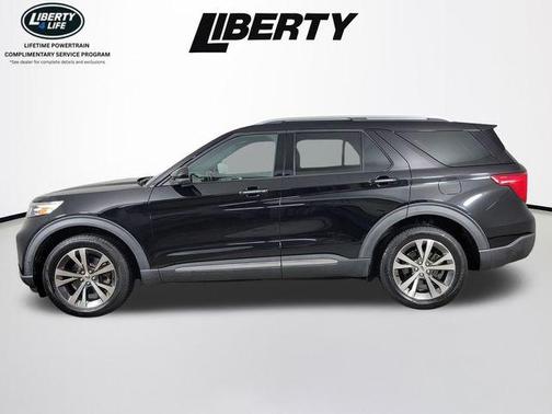 Agate Black Metallic 2020 Ford Explorer Platinum