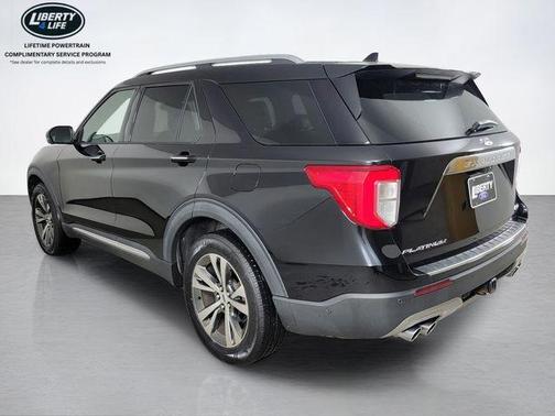 Agate Black Metallic 2020 Ford Explorer Platinum