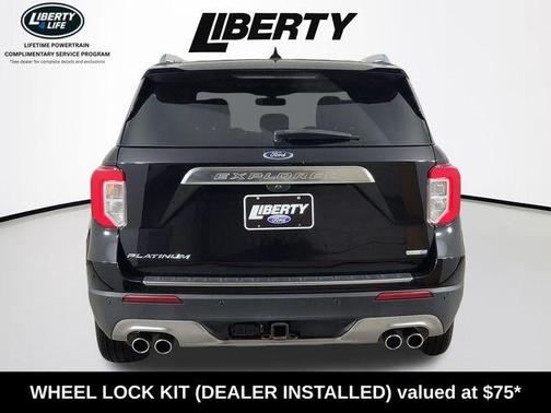 Agate Black Metallic 2020 Ford Explorer Platinum