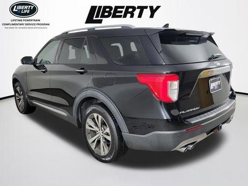 Agate Black Metallic 2020 Ford Explorer Platinum