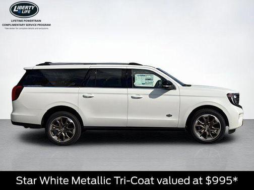 White Metallic 2026 Ford Expedition Max King Ranch