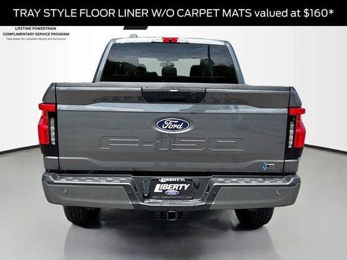 Gray Metallic 2025 Ford F-150 Lightning Flash