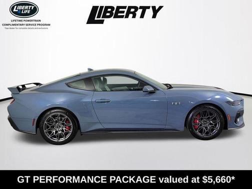 Vapor Blue Metallic 2025 Ford Mustang GT Premium