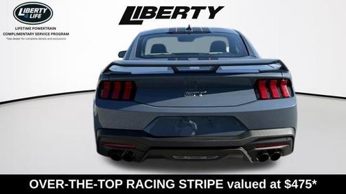 Vapor Blue Metallic 2025 Ford Mustang GT Premium