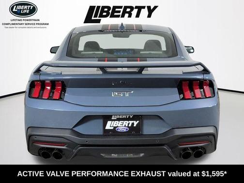 Vapor Blue Metallic 2025 Ford Mustang GT Premium