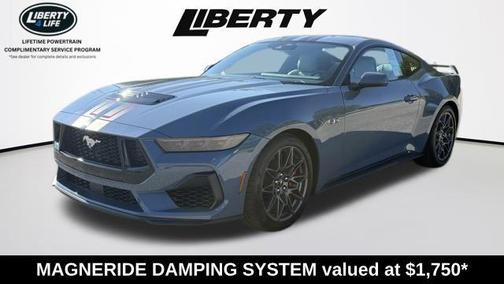 Vapor Blue Metallic 2025 Ford Mustang GT Premium