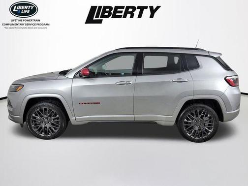 Billet Silver Metallic Clearcoat 2023 Jeep Compass (RED) Edition