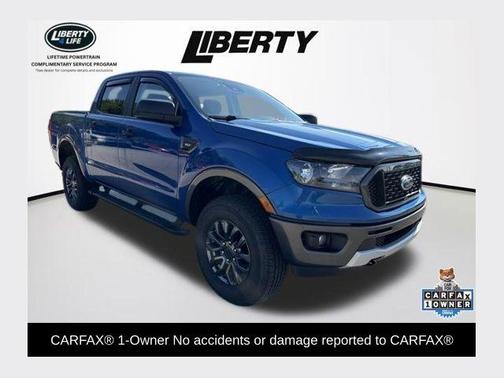 Lightning Blue Metallic 2020 Ford Ranger XLT