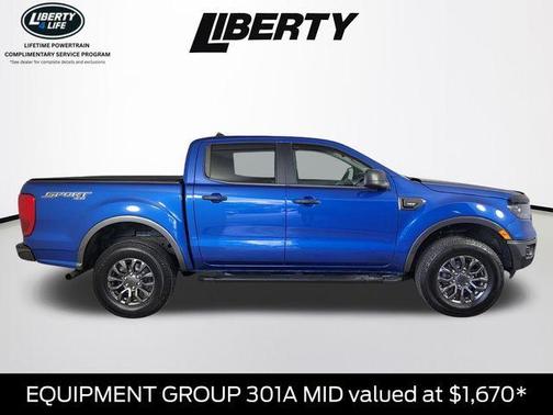 Lightning Blue Metallic 2020 Ford Ranger XLT
