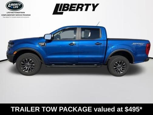 Lightning Blue Metallic 2020 Ford Ranger XLT