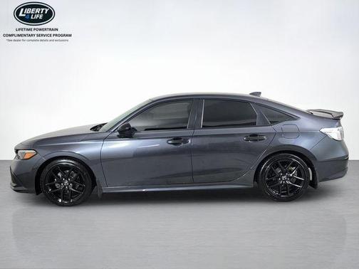 Aegean Blue Metallic 2024 Honda Civic Sport