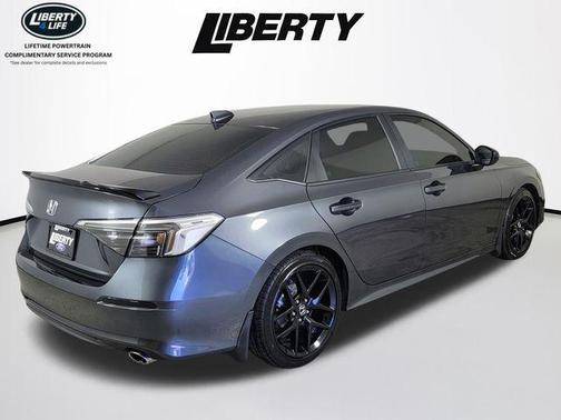 Aegean Blue Metallic 2024 Honda Civic Sport