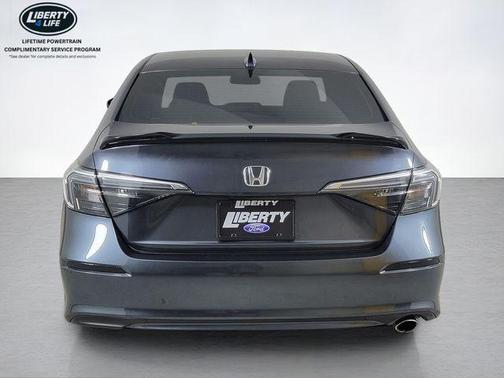 Aegean Blue Metallic 2024 Honda Civic Sport
