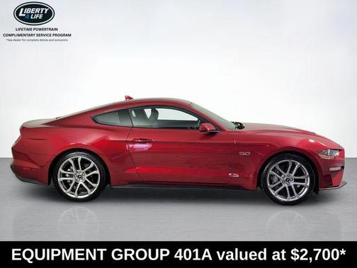 Rapid Red Metallic Tinted Clearcoat 2023 Ford Mustang GT Premium